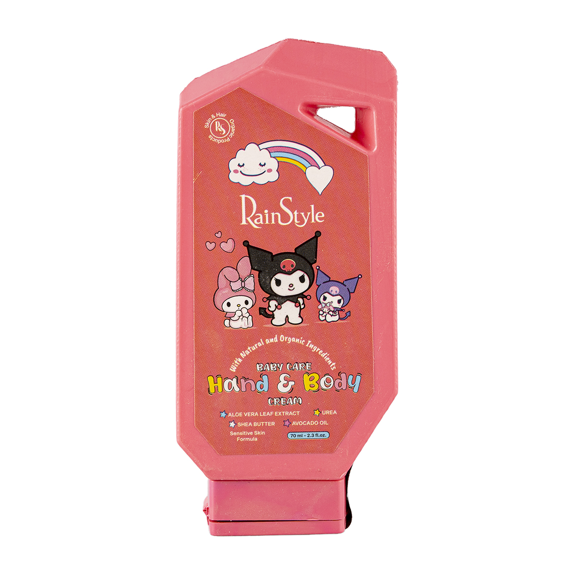 کرم مرطوب کننده دست و بدن کودک دخترانه حجم 70 میلی لیتر
