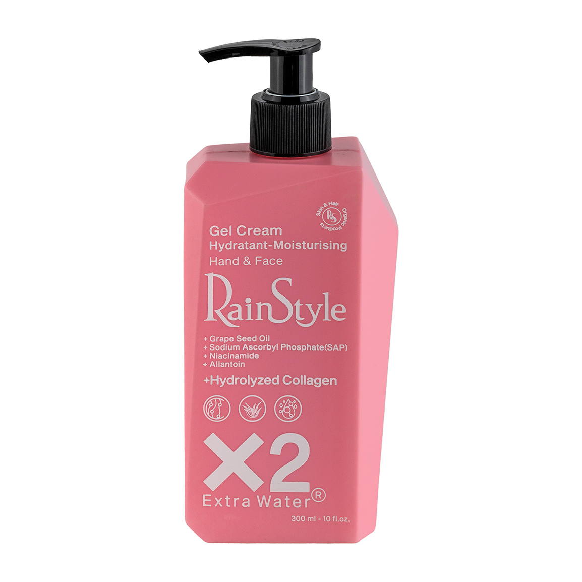 ژل کرم آبرسان حاوی کلاژن مناسب انواع پوست حجم 300 میلی لیتر