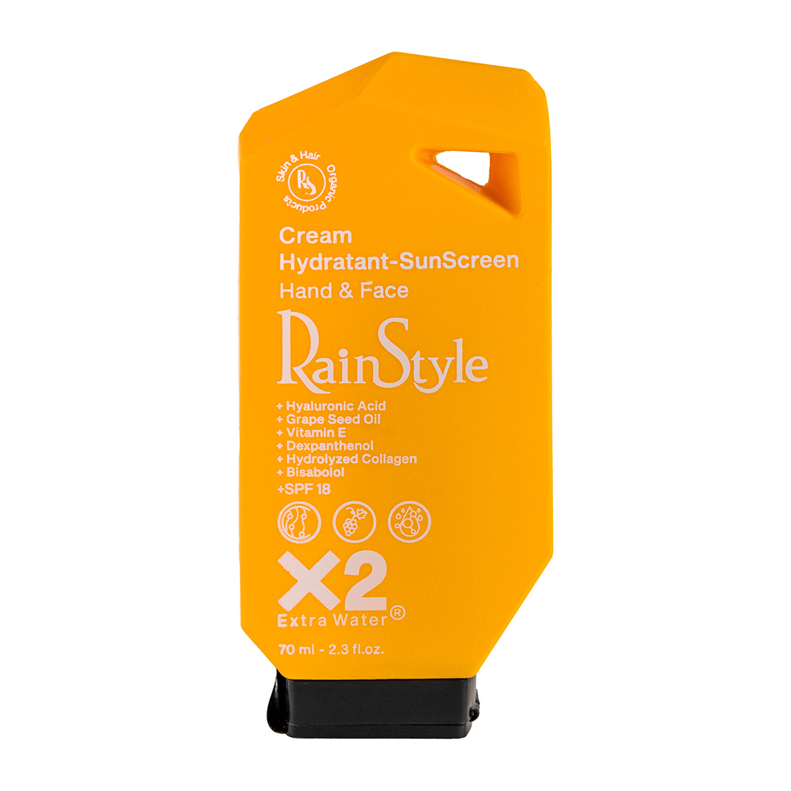 کرم ضد آفتاب آبرسان با SPF18 مناسب انواع پوست حجم 70 میلی لیتر