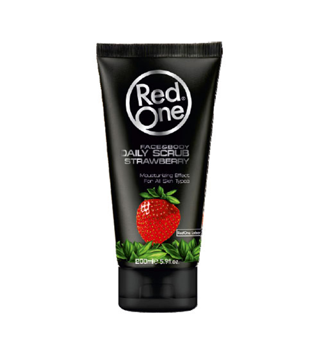 اسکراب لایه بردار صورت وبدن توت فرنگی 200میل