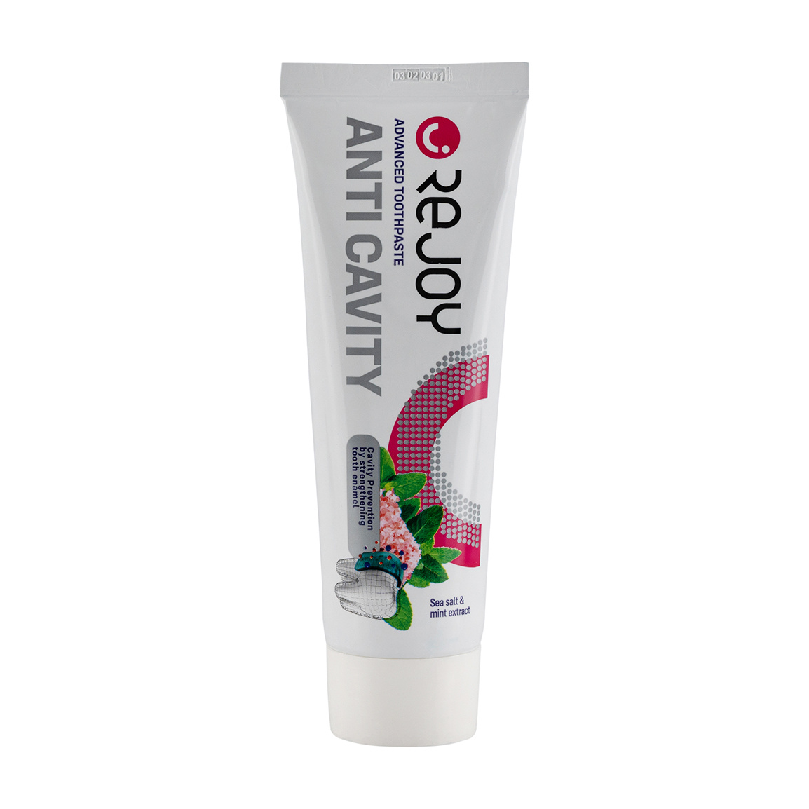 خمیر دندان ضد جرم و پلاک حاوی نمک دریا و عصاره نعنا حجم 100 گرم