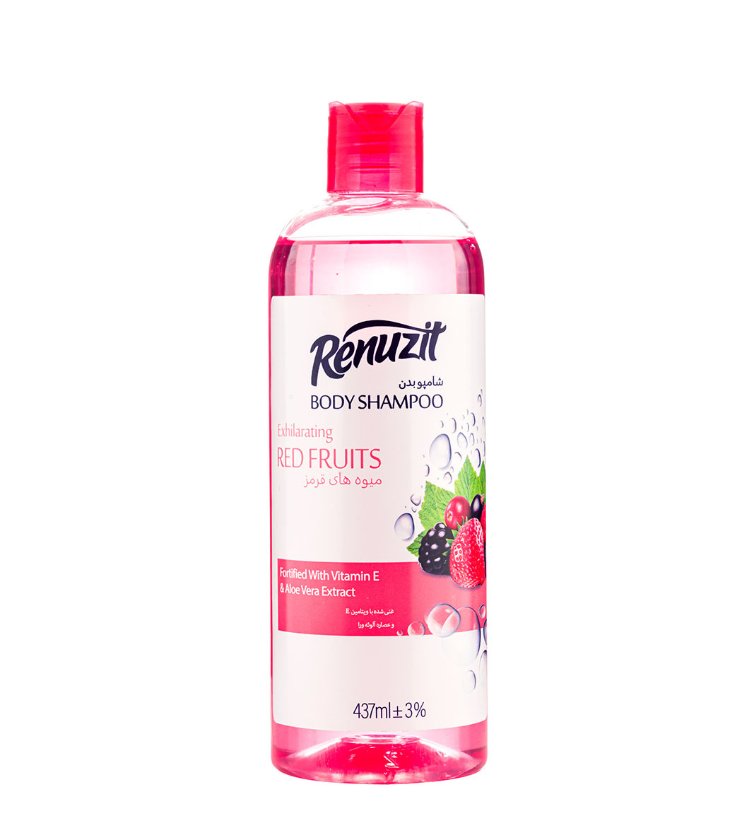 شامپو بدن با رایحه میوه های قرمز 437میل