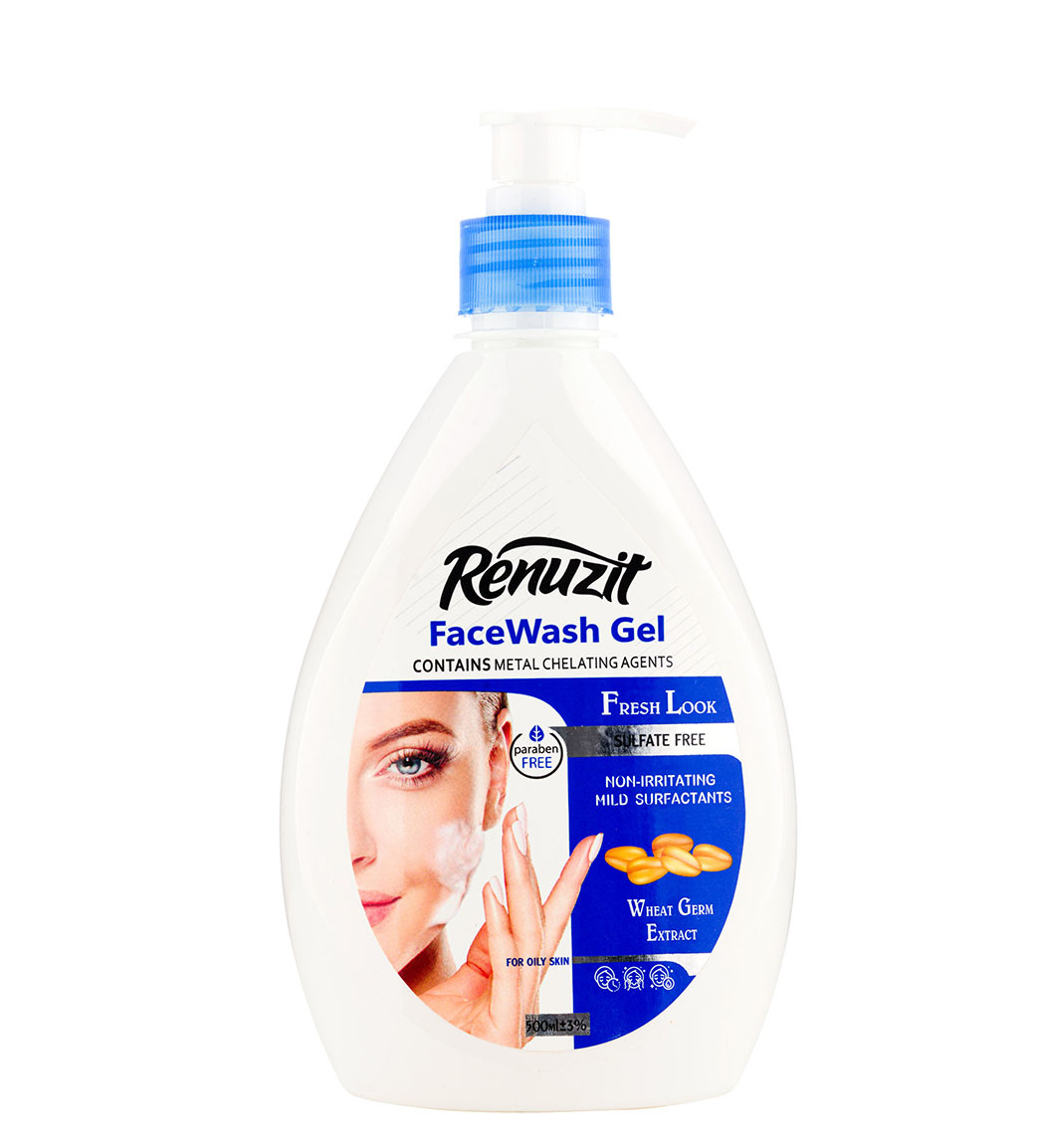 ژل شستشوی صورت مناسب پوست های چرب 500میل