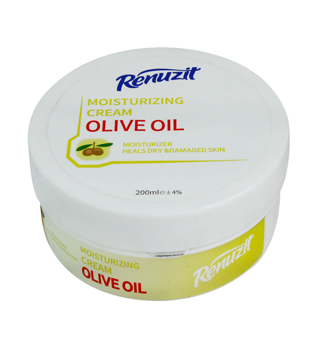 کرم مرطوب کننده کاسه ای حاوی روغن زیتون 200میل