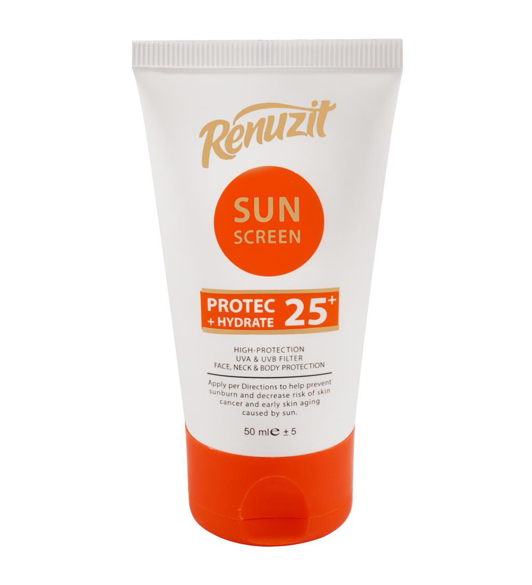 کرم ضد آفتاب SPF25 بی رنگ 50میل