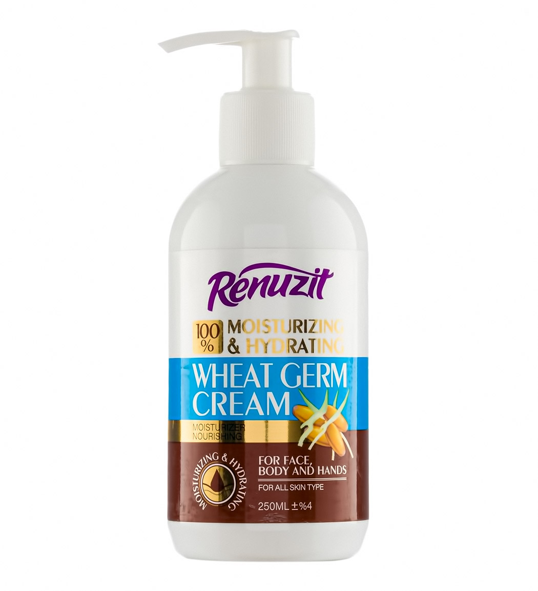 کرم آبرسان و مرطوب کننده پمپی حاوی عصاره جوانه گندم 250میل