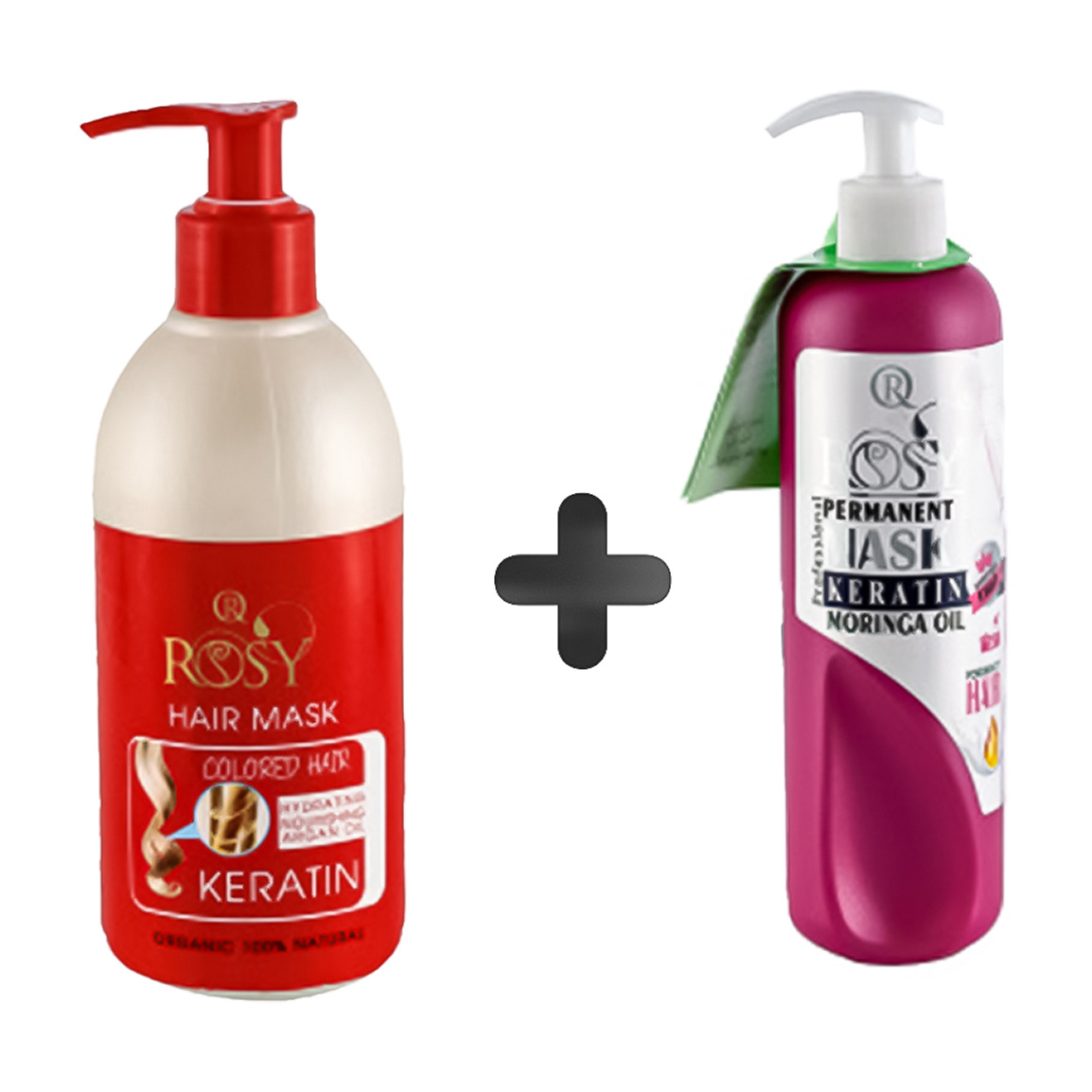 پک ماسک مو مناسب مو کراتین و رنگ شده