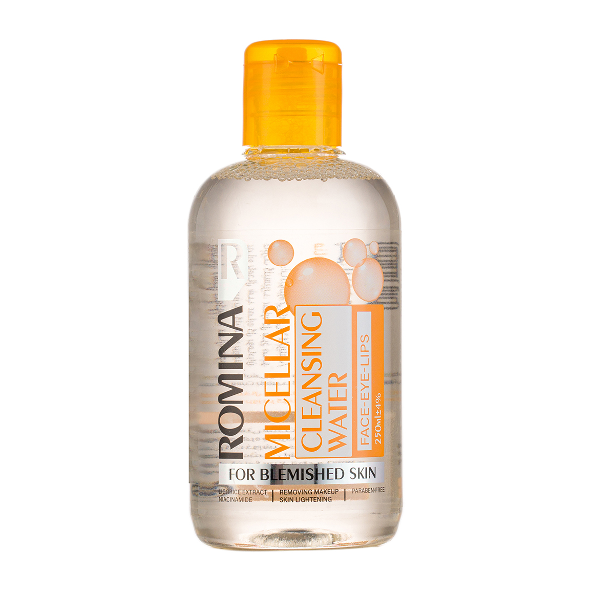 محلول پاک کننده آرایش چشم لب و صورت مناسب پوست لک دار 250 میل