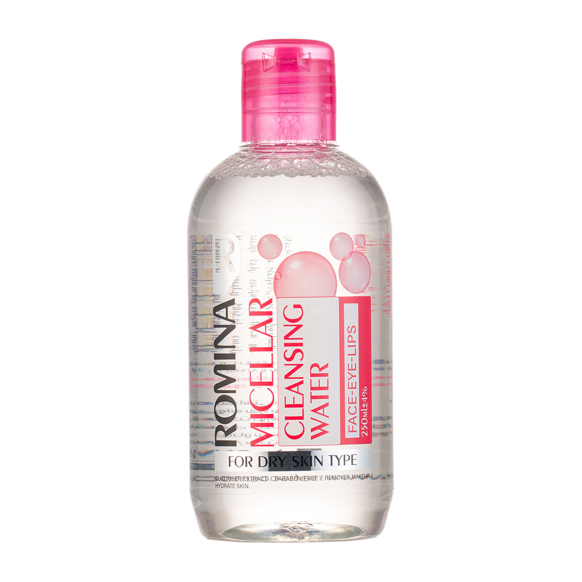 محلول پاک کننده آرایش چشم لب و صورت مناسب پوست خشک 250 میل