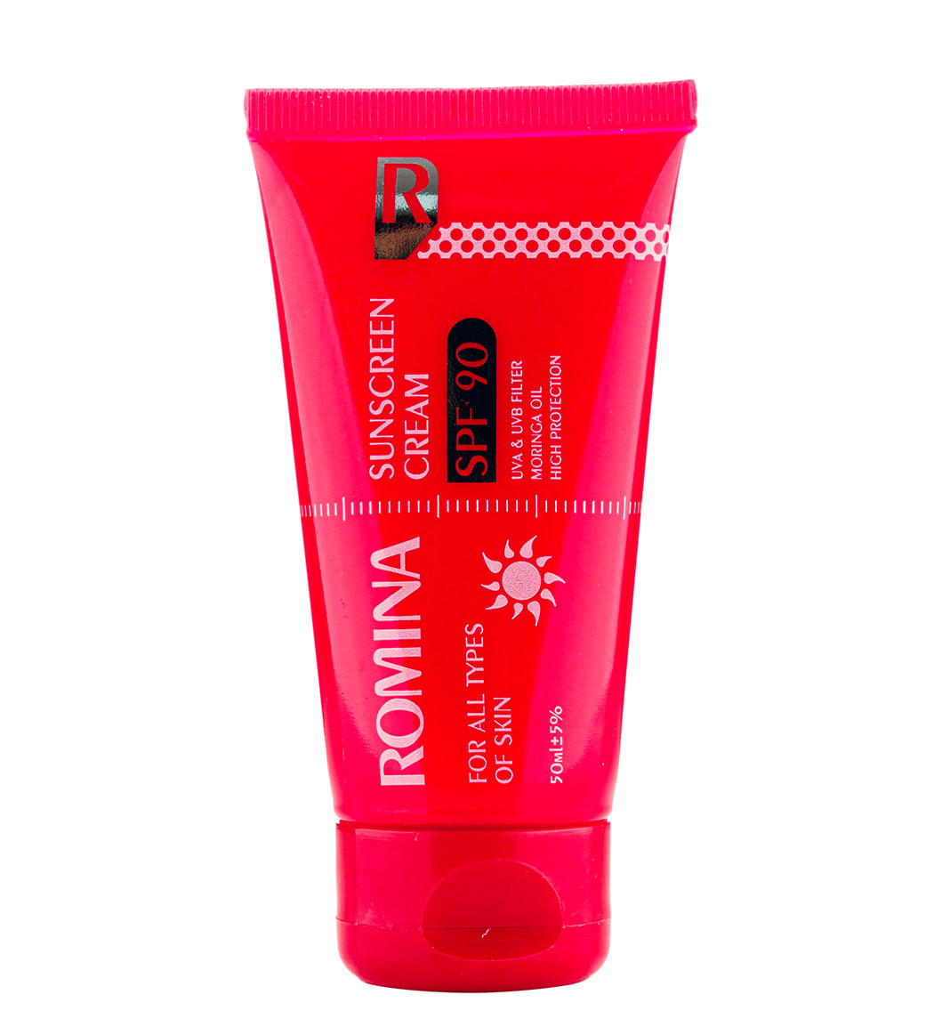 کرم ضد آفتاب بی رنگ اس پی اف 90 مناسب برای انواع پوست 50میل