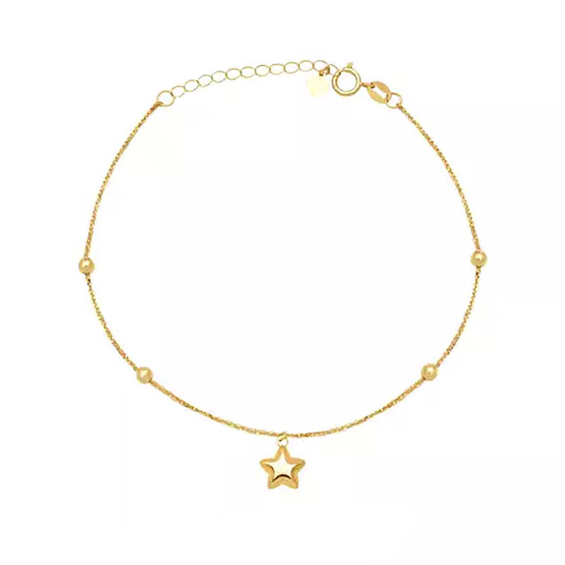 دستبند طلا ستاره دامله