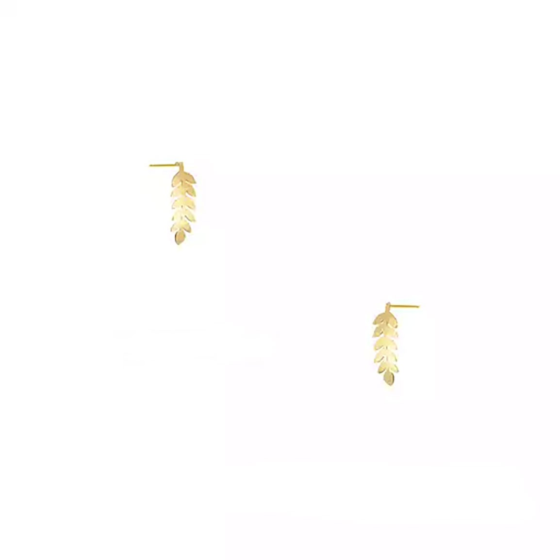 گوشواره میخی طلا میخی گندم