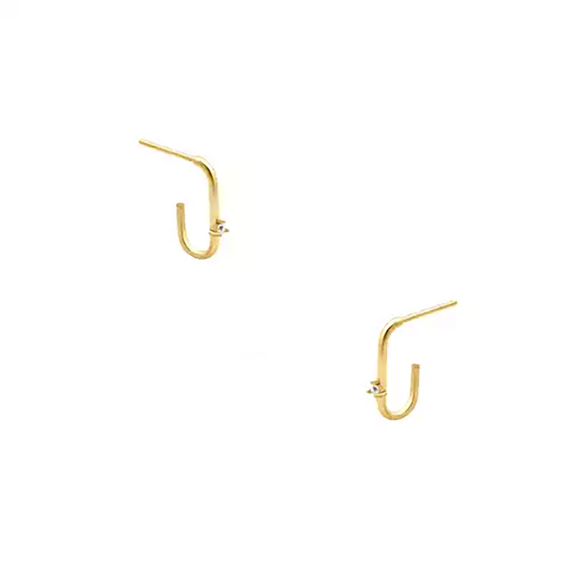 گوشواره میخی طلا سینورا