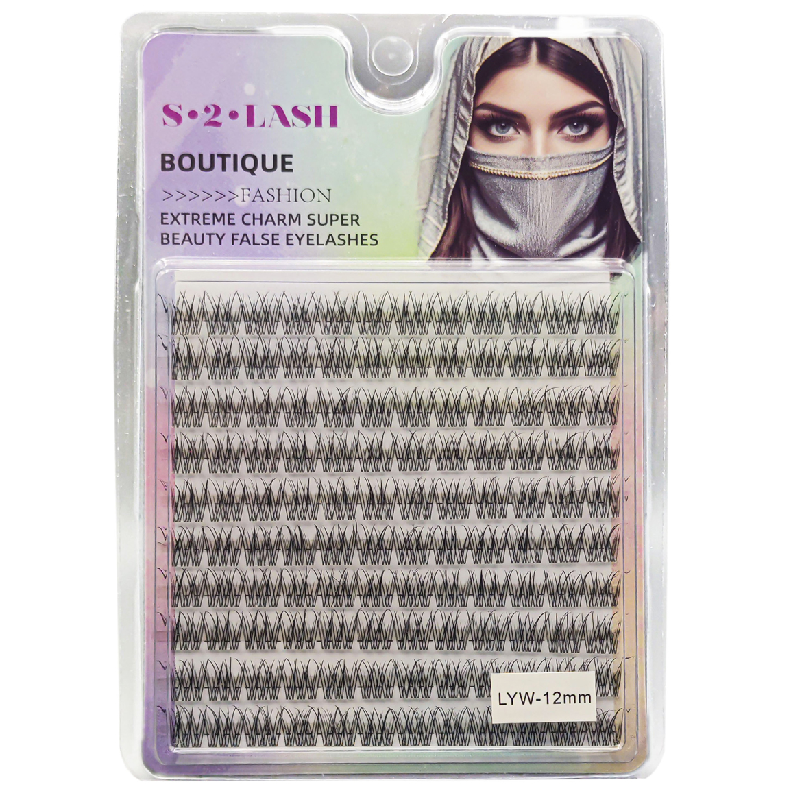 مژه مصنوعی مدل LYW 12mm