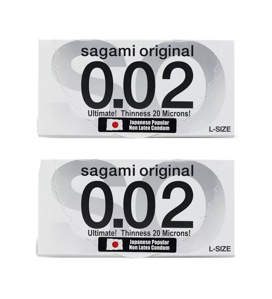 کاندوم سایز L مدل New بسته 2 عددی