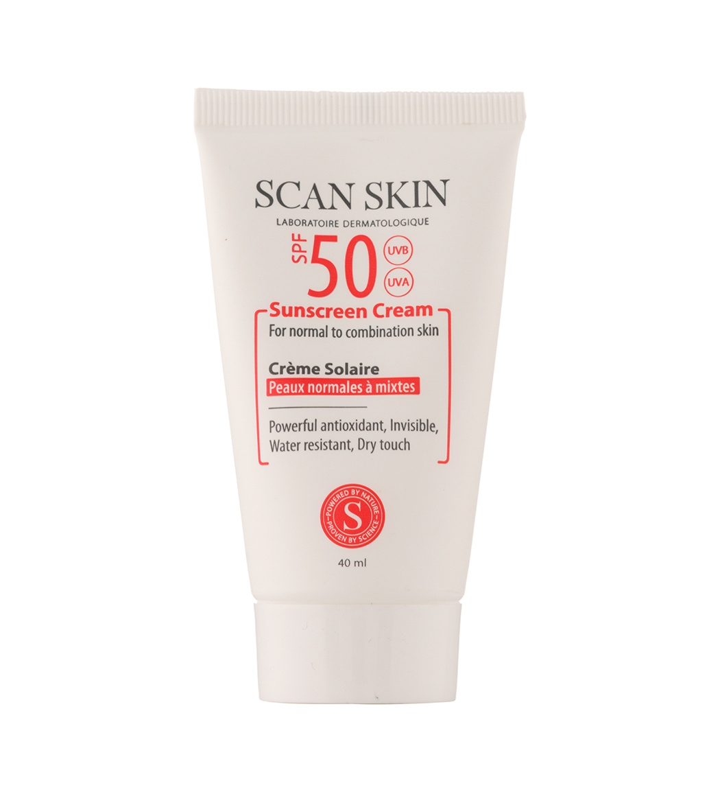 کرم ضد آفتاب پوست نرمال و مختلط حجم 40 میل