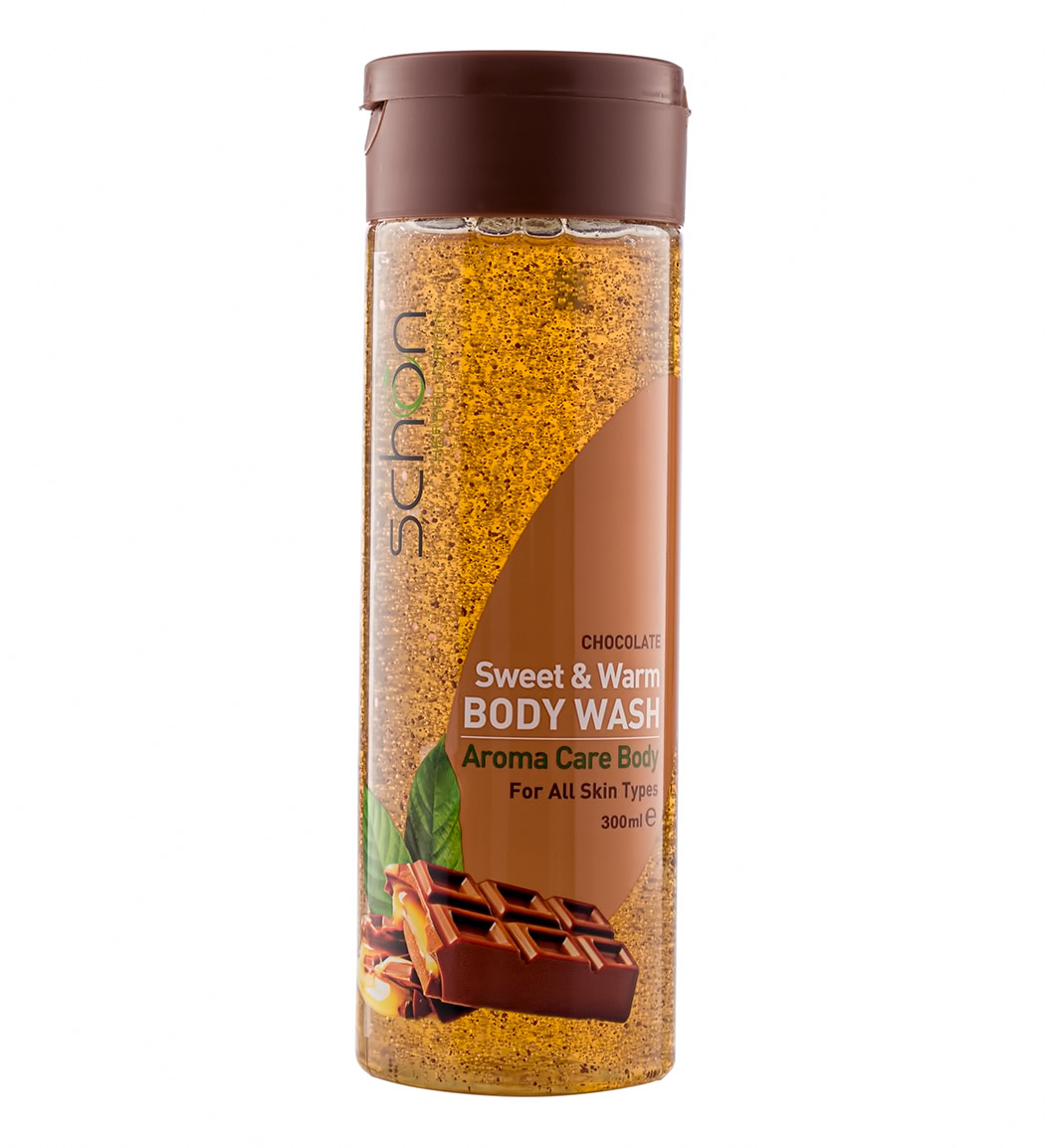 شامپو بدن اسکراب دار با رایحه شکلات