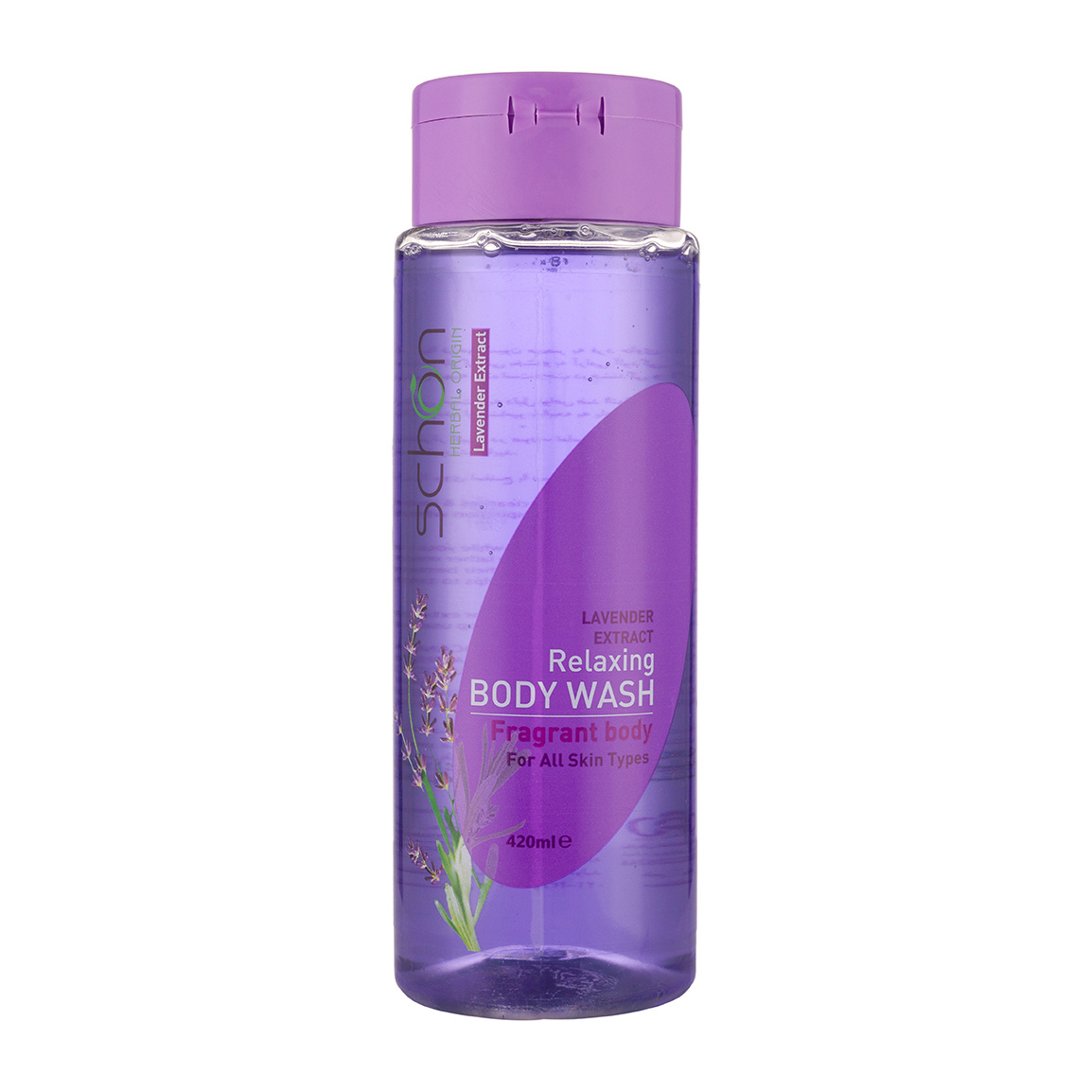 شامپو بدن با عصاره اسطوخودوس حجم 420 میلی لیتر