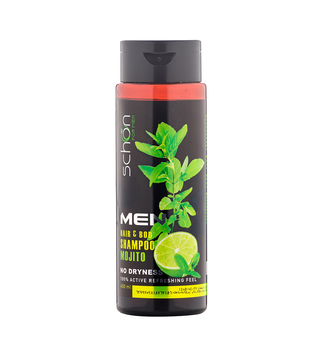شامپو سر و بدن مردانه موهیتو 400میل
