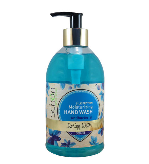 مایع دستشویی آنتی باکتریال شفاف مرطوب کننده مدل اسپرینگ واتر 500 میل