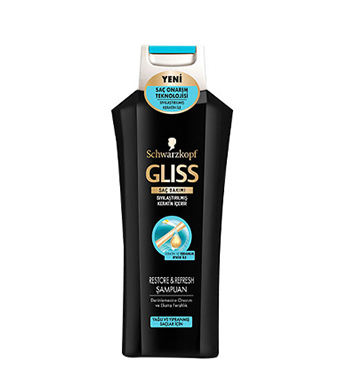 شامپو کراتین احیا کننده موهای چرب 400 میلی لیتر