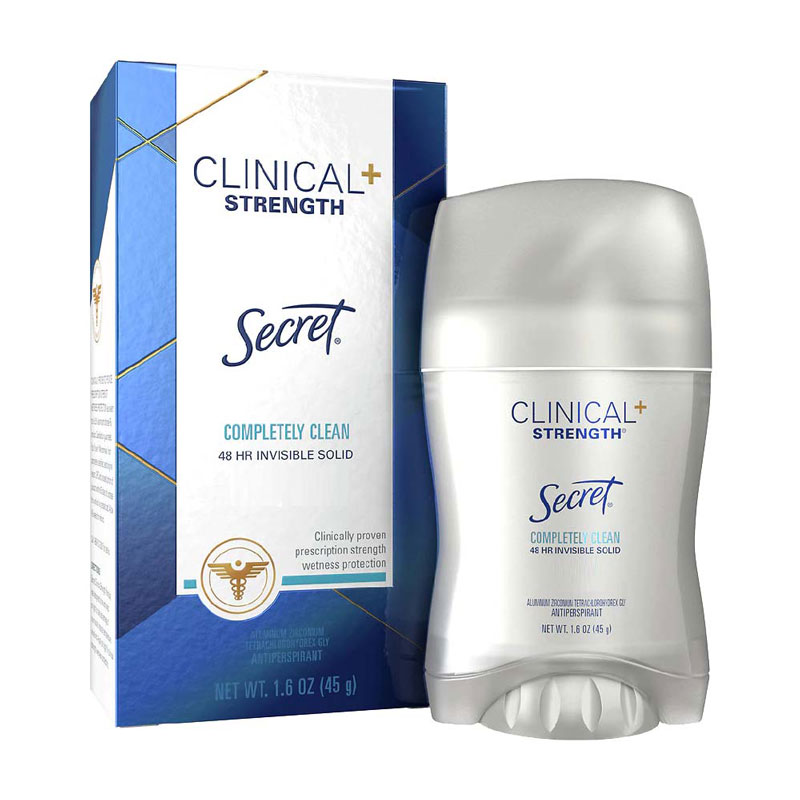 استیک ضد تعریق زنانه مدل کلینیکال Completely Clean وزن 45گرم