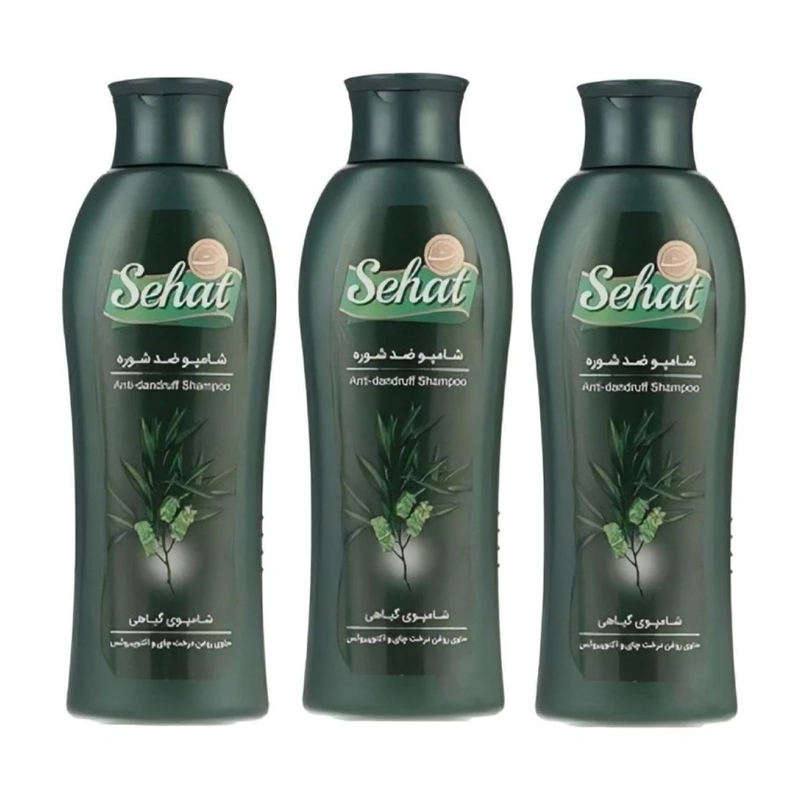 پک 3 عددی شامپو ضد شوره مو حجم 250 میلی لیتر