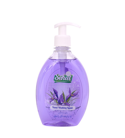 مایع دستشویی معمولی شفاف زنبـق 500 میل