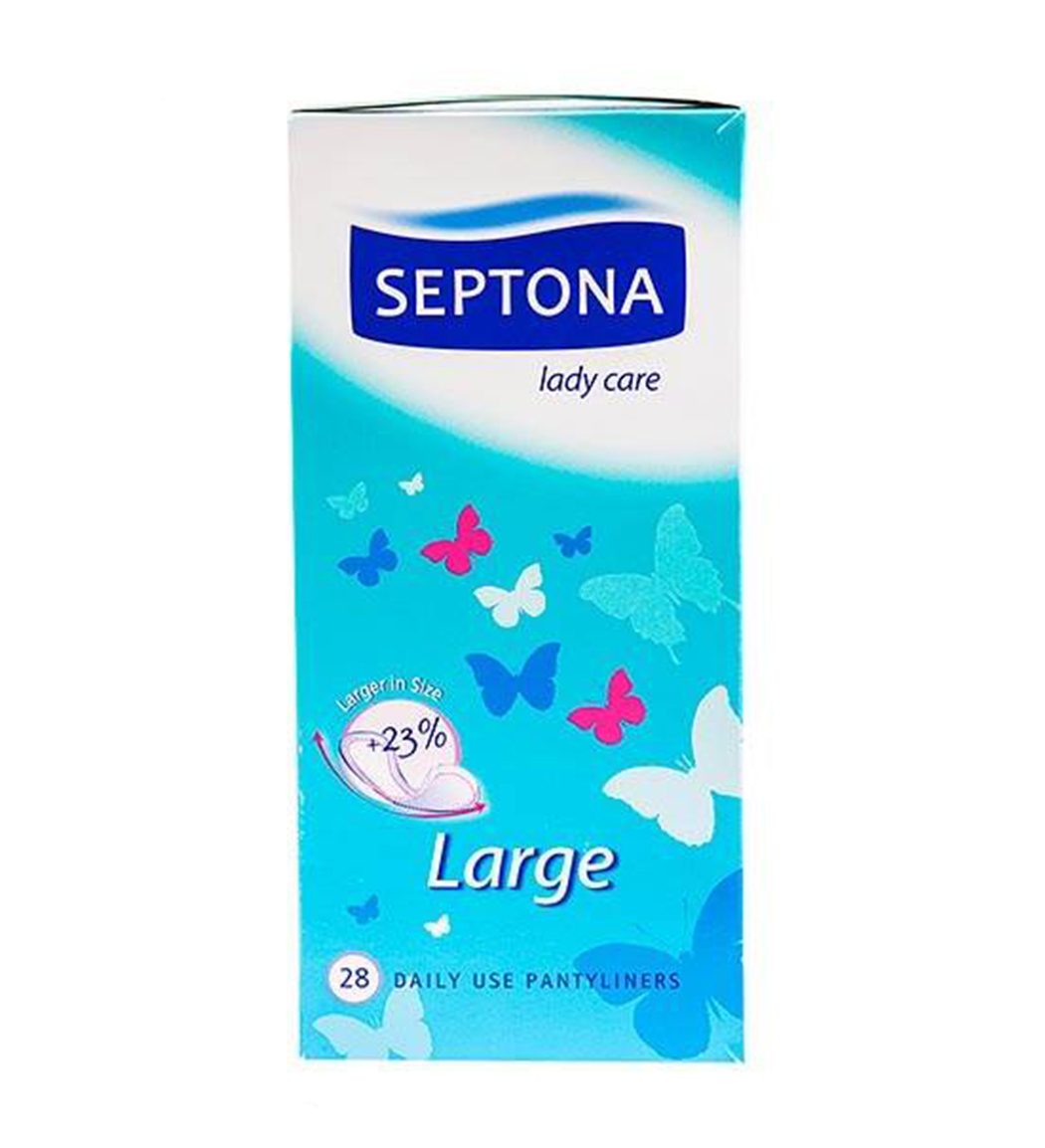 پد بهداشتی روزانه نازک مدل بزرگ بسته 28 عددی