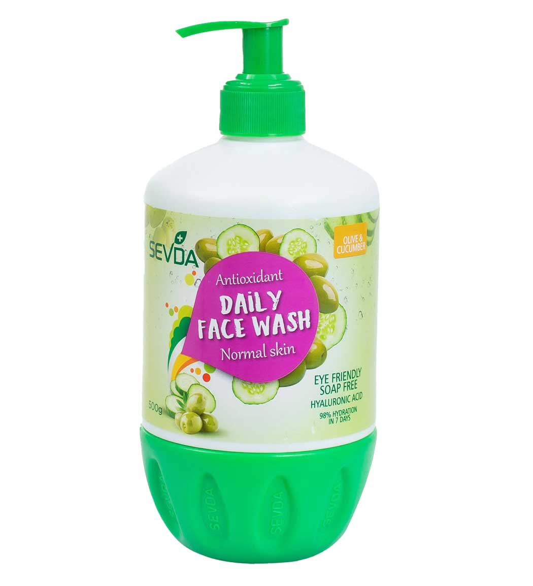 ژل شستشو صورت خیار و زیتون 500گرم