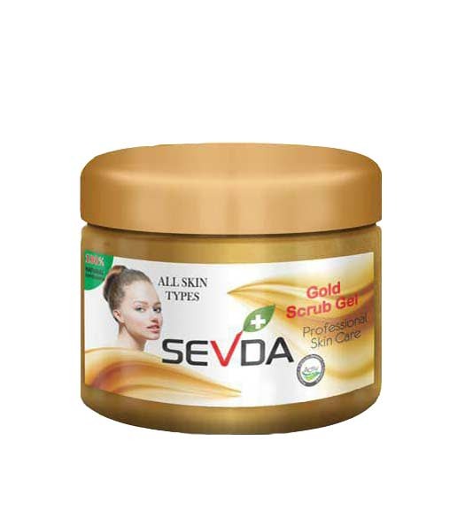 ژل اسکراب طلا 250میل