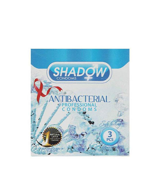 کاندوم ضد قارچ و ضد باکتری 3عددی