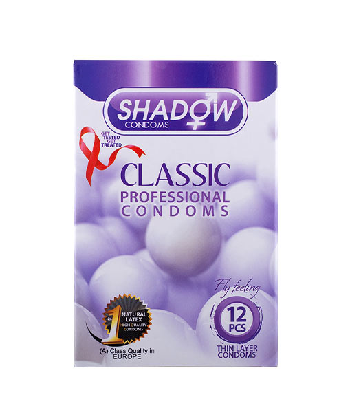 کاندوم کلاسیک شفاف 12تایی