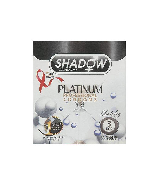 کاندوم پلاتینیوم تنگ کننده تاخیری خاردار 3تایی
