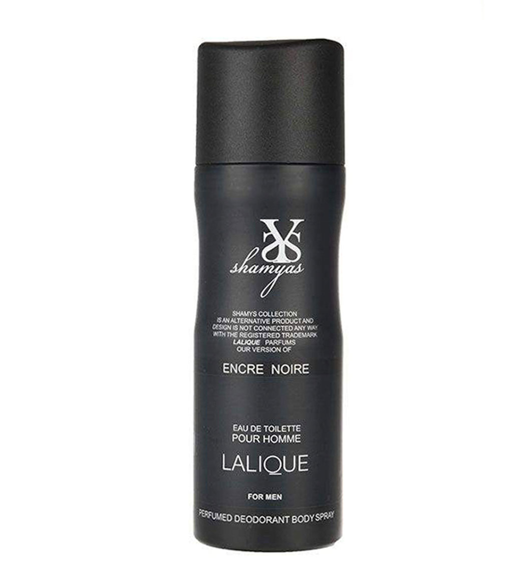 دئودورانت مردانه Lalique Encre Noire حجم 200میل