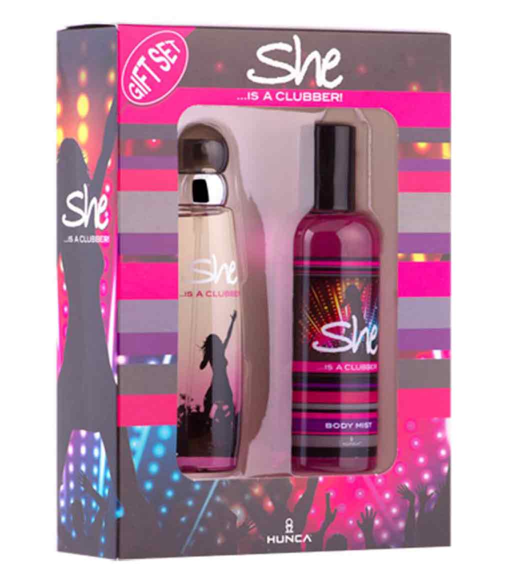 ست هدیه ادوتویلت و بادی اسپلش زنانه کلابر