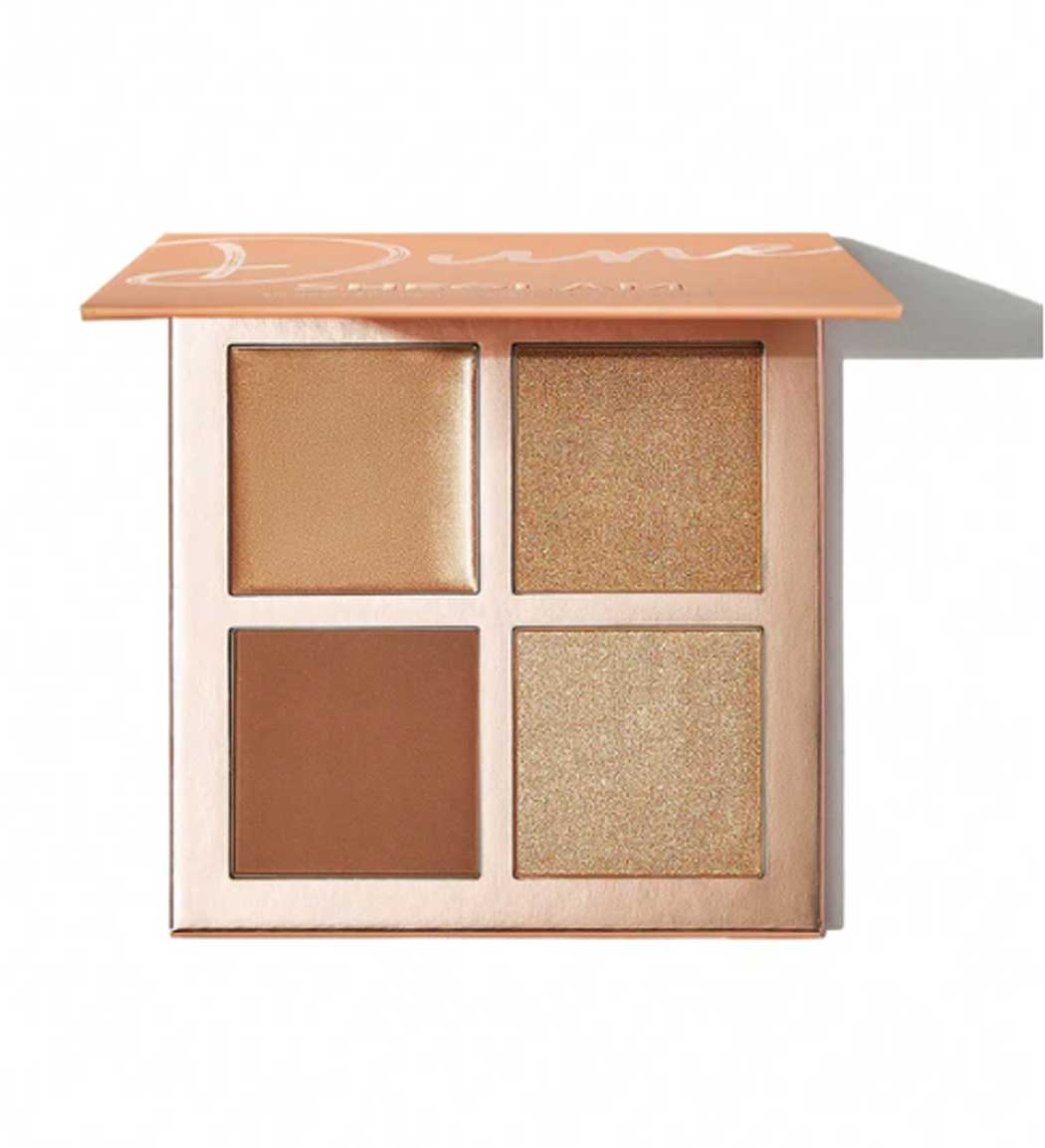 پالت کانتور و برانزر مدل پودری 4 رنگ