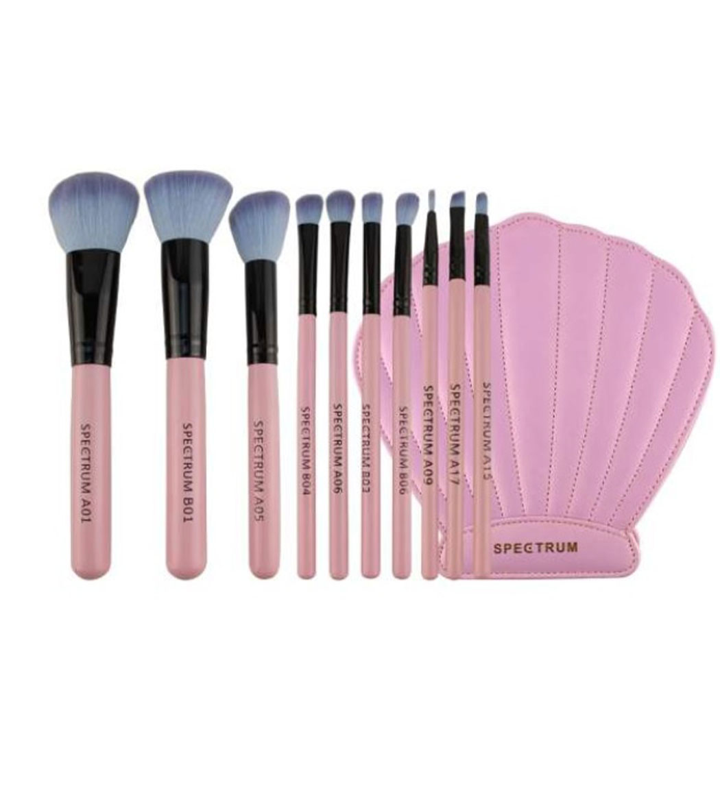 ست براش 10 تکه صدفی