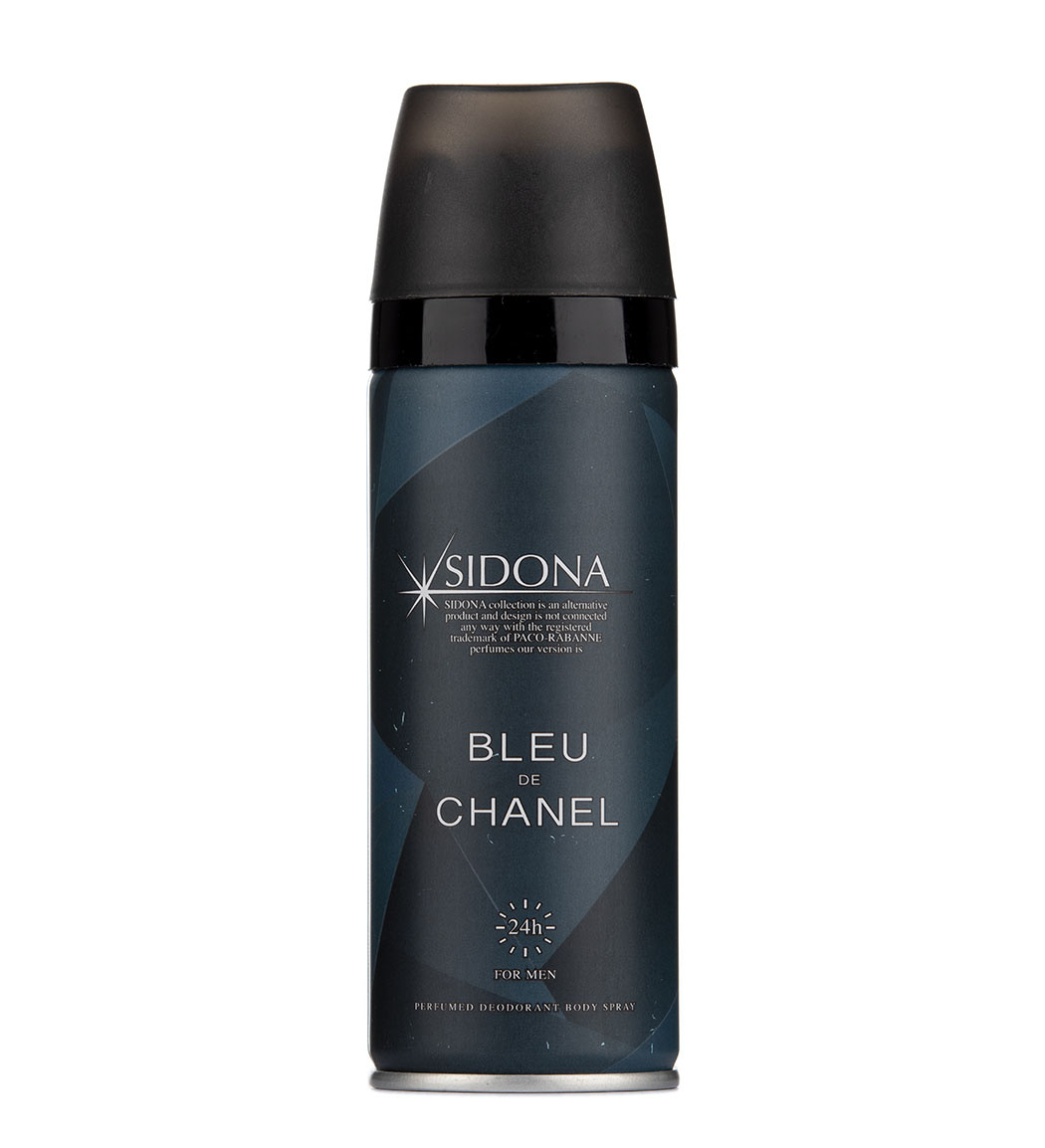 اسپری دئودورانت بدن مردانه مدل Blue De Chanel حجم 200 میلی لیتر