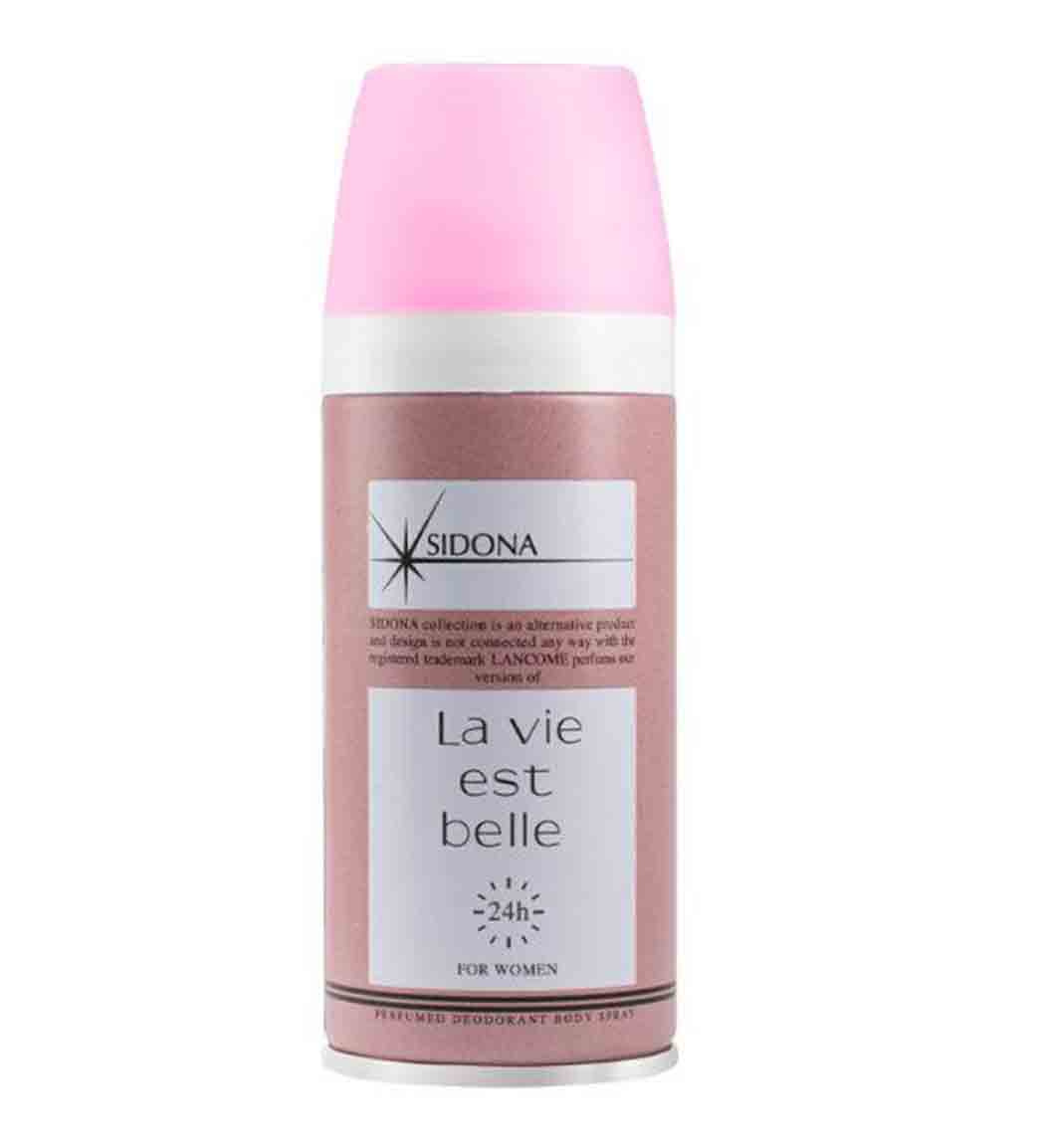 اسپری دئودورانت بدن زنانه مدل La Vie Est Belle حجم 150میل