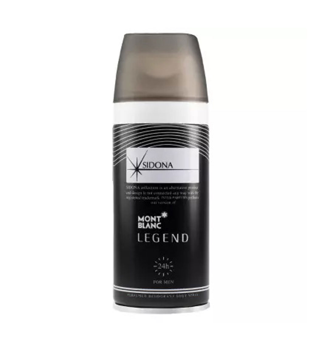 اسپری دئودورانت بدن مردانه مدل Legend حجم 150میل