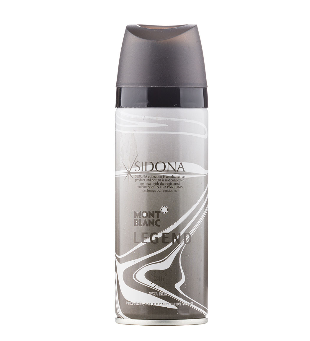 اسپری دئودورانت بدن مردانه مدل Mont Blanc Legend حجم 200میل