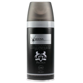 اسپری دئودورانت بدن مردانه مدل Pegasus حجم 150میل