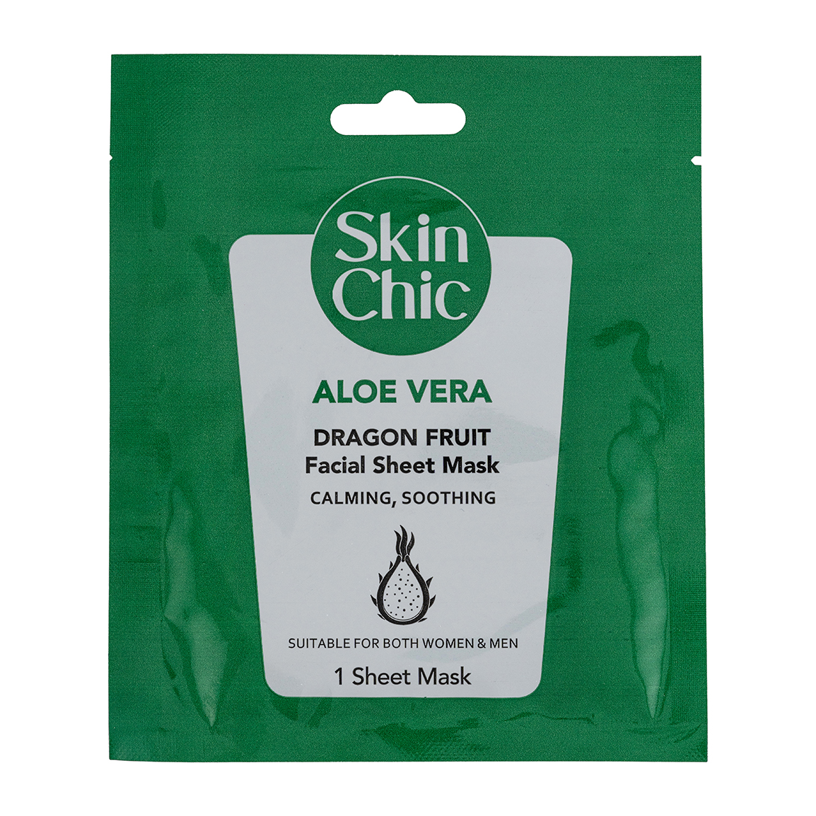 ماسک صورت ورقه ای حاوی عصاره آلوئه ورا و دراگون فروت حجم 18 میلی لیتر