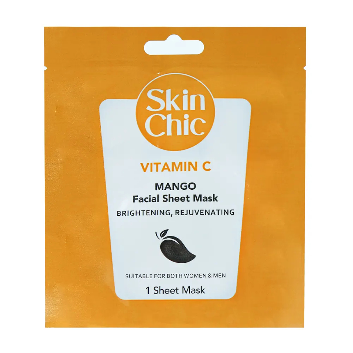 ماسک صورت ورقه ای ویتامین C با عصاره انبه حجم 18 میلی لیتر