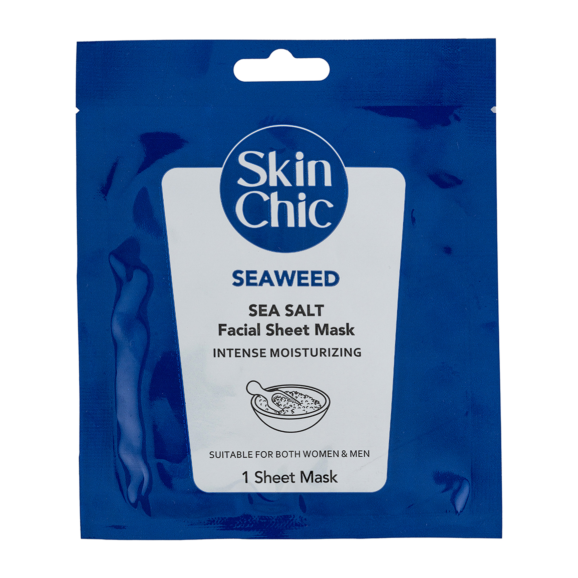 ماسک صورت ورقه ای حاوی عصاره نمک دریایی و جلبک دریایی حجم 18 میلی لیتر