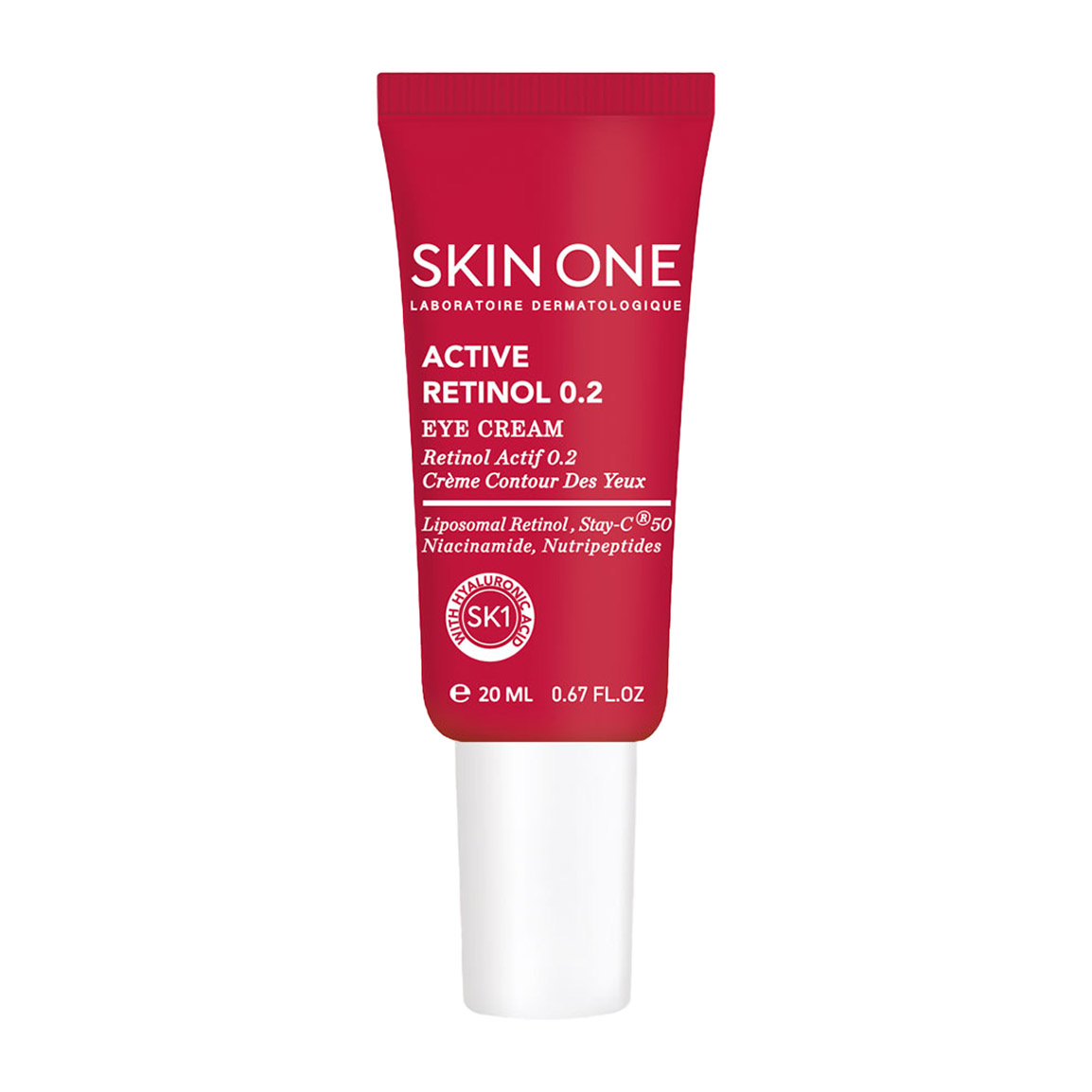 کرم دور چشم حاوی رتینول 0.2 درصد حجم 20 میلی لیتر