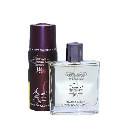 ست ادوپرفیوم و اسپری مردانه مدل 212