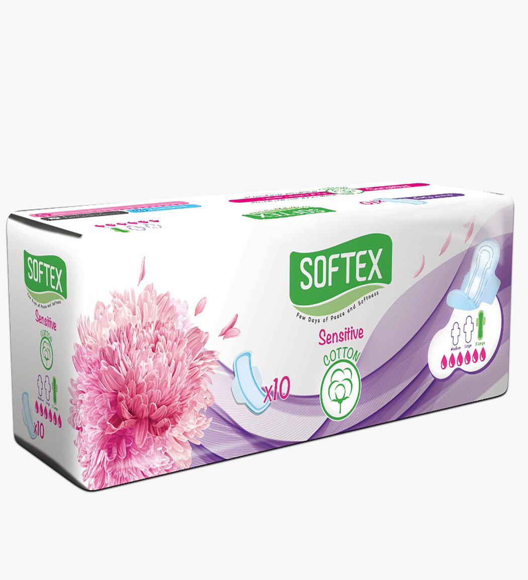 نوار بهداشتی بزرگ سازگار با پوست حساس