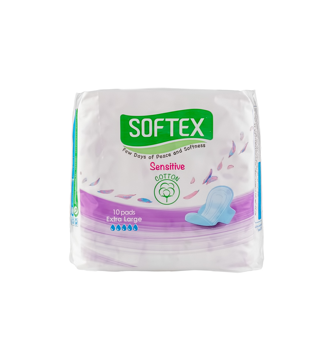 نوار بهداشتی بالدار نازک مناسب پوست های حساس خیلی بزرگ با بسته بندی تکی 10 عددی